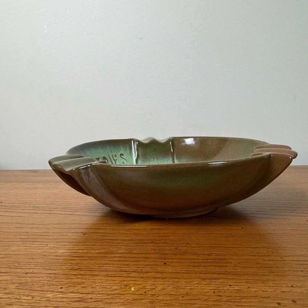 Vintage FRANKOMA Pottery CAN-TEX INDUSTRIES‎ Ashtray 458